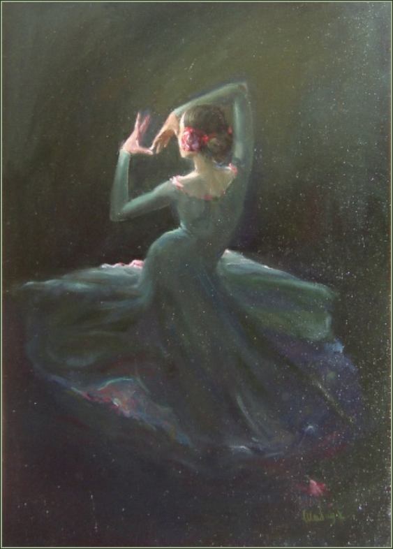 Елена Шабад. Танцовщица